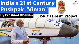 Viral Video of India’s Pushpak Viman  ISRO’s Dream Project  By Prashant Dhawan [upl. by Hay]