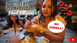 How good is Cheddars Scratch Kitchen Food Review  The J Fam [upl. by Roehm784]