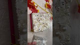 Jewellery Box 🦋🌸 pearls youtubeshorts diy [upl. by Wilen]