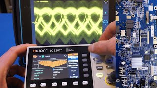 OWON DGE2070 Arbitrary Waveform Generator ReviewTeardown [upl. by Lohman]