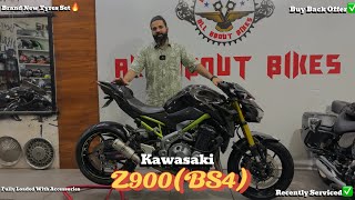 Sabse Sasti z900bs4 at All About Bikes❤️‍🔥 bikes superbikes sale exhaust kawasaki z900 [upl. by Dehnel]