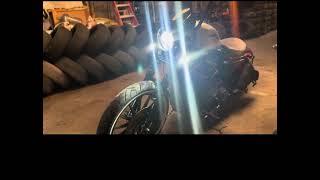 Iron 883 fog lights [upl. by Ahsiemal697]