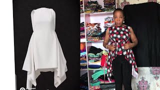 Diy No Sew Handkerchief Top And How To Style It [upl. by Lleneg]