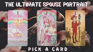 SPOUSE Detailed Portrait PICK A CARD Tarot Reading [upl. by Enohpets]