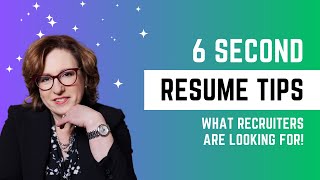 6 Seconds to Get Your Resume Noticed By Employers [upl. by Vergil672]