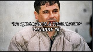 Se Quedaron A Tres Pasos Calibre 50 [upl. by Eidnew]