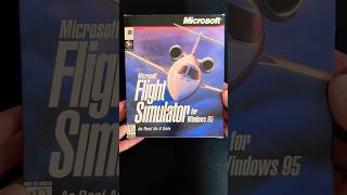 🍄Microsoft Flight Simulator  Windows 95 ￼ shorts [upl. by Nuawed]