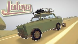 New Parts from Abandoned Car  Jalopy Ep 3  Lets play Jalopy Gameplay [upl. by Yeldahc173]