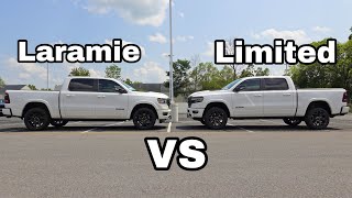 New RAM 1500 Night Edition Laramie VS Limited  Which Truck Is Better And Which Is The Better Buy [upl. by Maryanna]