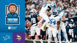 Lions vs Vikings Week 7 Preview  Twentyman in the Huddle [upl. by Aretina474]