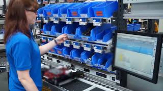 Smart Assistance in Line Production Bossard Smart Factory Assembly [upl. by Lasko]