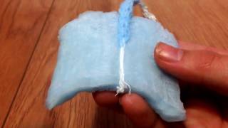 What is inside a dry tampon that was water soaked and a water soaked one [upl. by Humfrid]