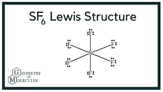 SF6 Lewis Structure Sulfur Hexafluoride [upl. by Ephrayim]