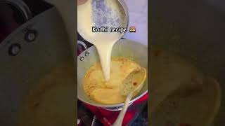 Aaj mai banyi apne nana ji ke liye kadhi pakoda ☺️cooking recipe ytshorts [upl. by Keli220]