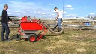 TeMax Elektro Mini Dumper Powercleaner zum Saugen [upl. by Hendel]