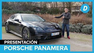 Porsche Panamera 2021 ¿Mejor compra que un Taycan  Primera prueba  Diariomotor [upl. by Nicram]