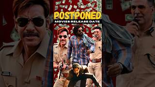 Pushpa 2 Singham again amp etc postponed shorts movies bollywood trending [upl. by Htebsle789]