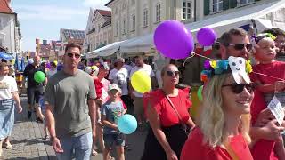 Einzug und Eröffnungsrede Stadtfest Ichenhausen 2024 [upl. by Laemaj]