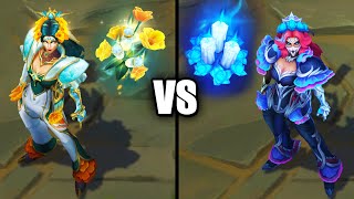 Prestige La Ilusion Renata Glasc VS La Ilusion Renata Glasc Skins Comparison League of Legends [upl. by Annij]