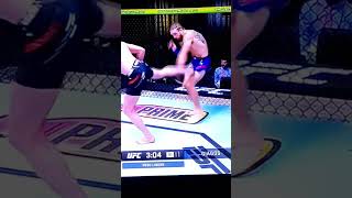 UFC VEGAS EL CHILENO IGNACIO LA JAULA BAHAMONDES AVISANDOBEL KO [upl. by Hollerman]