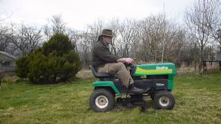 Rally Roper Lawn Tractor 12 horsepower7 speed [upl. by Innes]