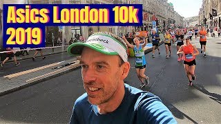 Asics London 10K 2019  Race VLOG  Here We Are Running [upl. by Anevad]