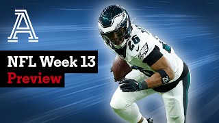 NFL Week 13 Preview Chargers Steelers Eagles Headline Weekend  nfl [upl. by Aidyn]