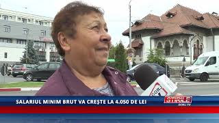 Salariul minim brut va crește la 4 050 de lei [upl. by Harlan145]