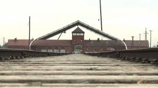 Sopravvissuta ad Auschwitz accompagna 150 studenti ad ex campo [upl. by Sigismundo]