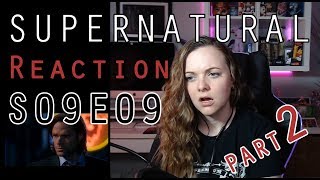 Supernatural Reaction Season 9x09  Part 2  Dakara Jayne [upl. by Xxam]