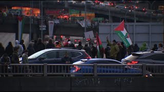 KOMOs Jeremy Harris  Radio Host Ari Hoffman talk proPalestinian protest disruption  ARC Seattle [upl. by Ahsan]