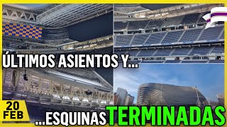 🚨 ÚLTIMAS NOVEDADES ⚠️OBRAS del SANTIAGO BERNABÉU 20 Febrero 2024 [upl. by Angelle]