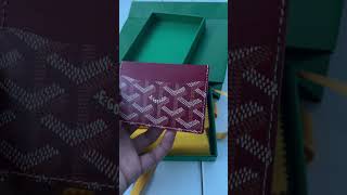 고야드 지갑 Goyard wallet goyard고야드지갑생쉴피스saintsulpice [upl. by Walsh]