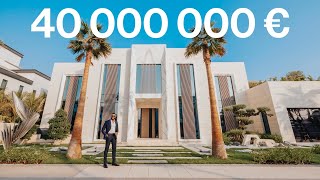 40 MILLIONS  Visite dune Villa de Prestige à Dubaï [upl. by Conchita]