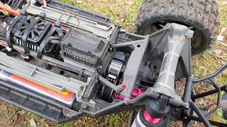 Traxxas XMaxx 8s Belt Drive First Run [upl. by Lirbaj497]