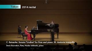 C Reinecke Flute Sonata quotUndinequot Op 167 III Andante tranquillo [upl. by Odnalor908]