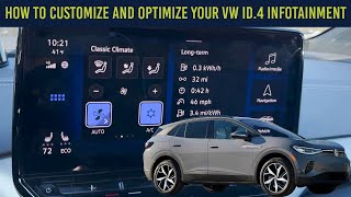 How to Customize and Optimize your Volkswagen ID4 Infotainment Experience [upl. by Nolyaj]