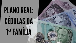 Cédulas primeira família 19942010do real💵1 25102050100 valorese diferenças 🎬 [upl. by Notgnilliw]