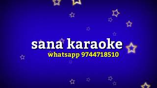 kuttanadan kayalile remix karaoke [upl. by Maribel]