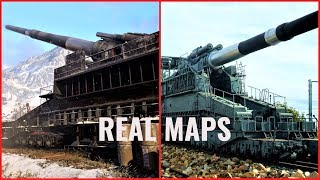 Call of Duty WW2 Multiplayer Map Locations In Real Life [upl. by Oliviero]