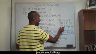 5 Logic Lecture Introduction to Modal Logic  5 [upl. by Reteid]