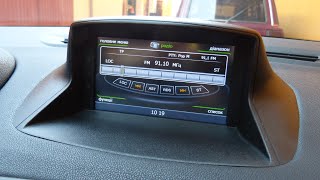 Штатная магнитола Winca C059 для Renault Fluence и Renault Megan  Установка GPS навигации [upl. by Bricker]