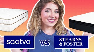 Saatva vs Stearns and Foster Lakeridge Mattress Comparison  Which Luxury Bed Is Best For You [upl. by Stahl]