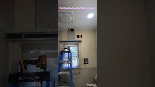 Part 1 Install exhaust fan light amp outlet [upl. by Nyad]