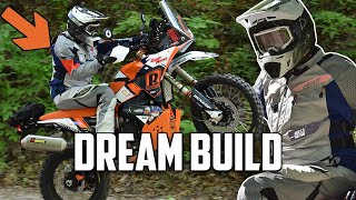 2024 KTM 890 Rally DREAM BUILD  Cycle News [upl. by Ynogoham]