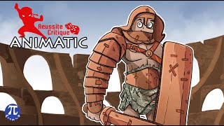 Gladiateur en Carton  réussite critique  aventure  animatique [upl. by Rech]