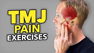 4 Exercises for Jaw TMJ Pain [upl. by Ahsuatal]