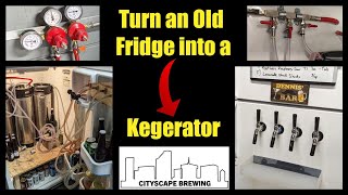 Turn Your Old Fridge into a Kegerator  How I built mine [upl. by Yelkreb]