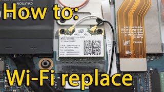 HP ProBook 450 G4 WiFi card replacement [upl. by Ailemap953]