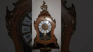 Boulle style clock FHS Hermle [upl. by Ahsaela611]